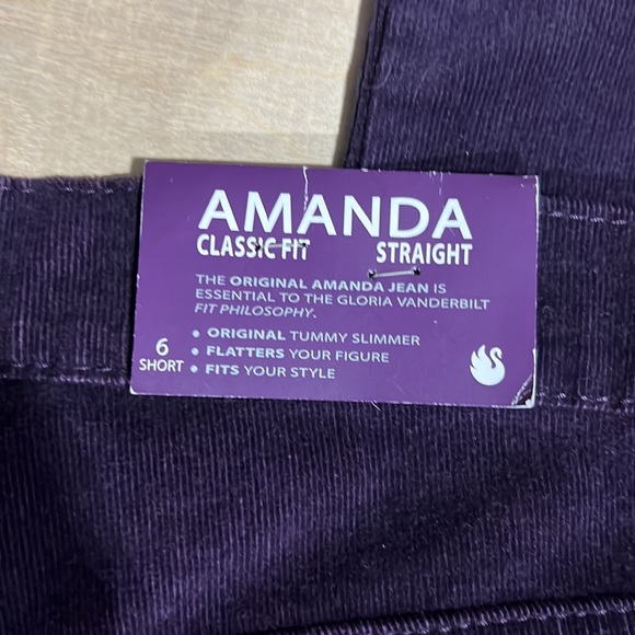 Women’s Gloria Vanderbilt corduroy pants - Picture 5 of 6